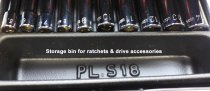(R.405) -1/4" Drive 6pt Deep Metric Socket Set-10pc (USAG)