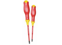 (ATB.J2TVE)-Insulated Combi-Tip Slim Screwdriver Set-2pc (USAG)