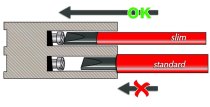 (ATB.J2TVE)-Insulated Combi-Tip Slim Screwdriver Set-2pc (USAG)
