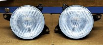 (63121382399 & 63121382400)-Headlight Set-Left & Right (High Beam)-E32/E34 (Hella/OEM) (1 set available)