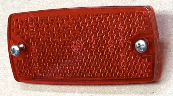 (63141364961)-Rear Side Marker Lense-318i/325e (84-85), 528e/524td/533i/535i (82-88) (Genuine BMW) (1 available)