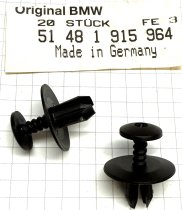 (51481915964)-Expanding Rivet (Various applications) (E36/E46/Z4/E38/E60/E61/E63/E64/E65/etc) (Genuine BMW) (14 available)