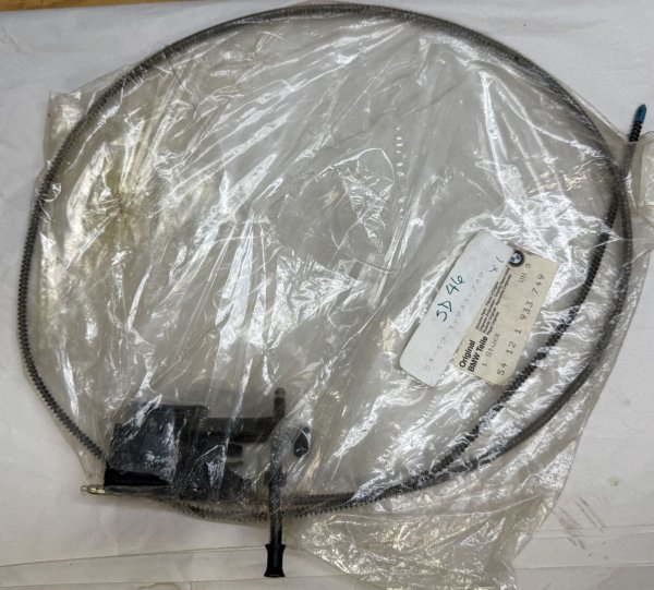 (54121933749 & 54121933750)-Sunroof Cable Set-318/325e/325i (1/85-91) (Left & Right) (Genuine BMW) (1 set available)