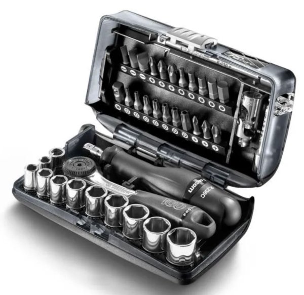(R2NANO-100yr)-1/4" Drive Compact 6pt Metric Set (limited edition)