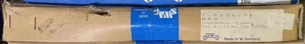 (11221709835)-Flywheel (Std)-320i (83) & 318i (84-85) (1 available)