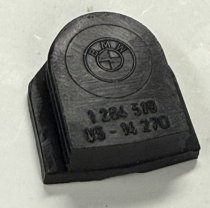 (11331264519)-Rocker Shaft Plug-325e/i (84-91), 528e (82-88) (all w/M20 motor) (genuine BMW) (limited supply)