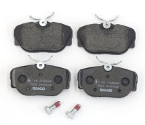 (34111162481) (D1130P)-Front Brake Pad Set-318i/325e/325i/325ix/325ic (84-93, E30) (Pagid) (2 sets available)