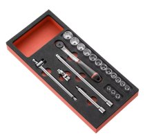 (MODM.J161-36) -3/8″ Drive Metric Tool Module Set (8-22mm)(w/J.1