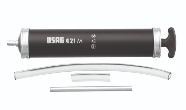 (376A)-Manual Oil Syringe (capacity=1/2 liter)(USAG)