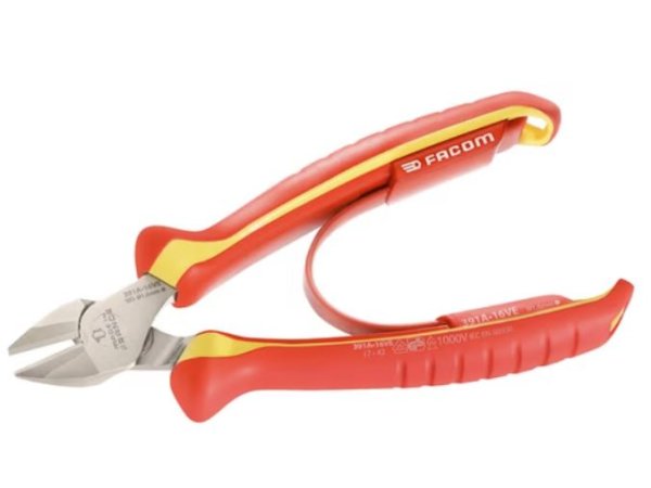 (391A.16VE) -Insulated Electrcian's Diagonal Cutting Plier-165mm