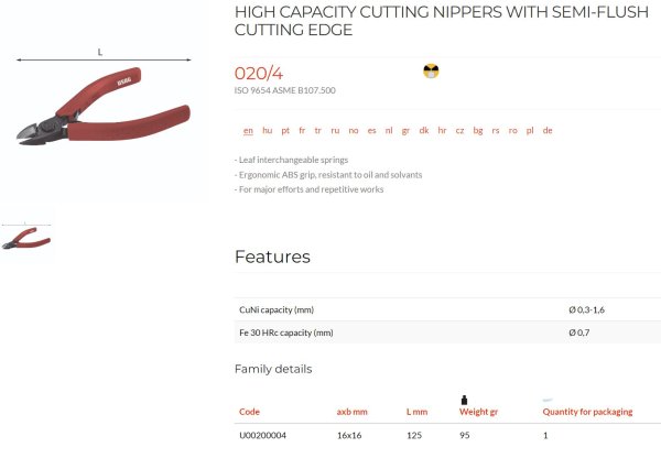 (416.12MT)-High Capacity Cutters w/Semi Flush Edge (USAG)