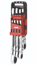 (467BF.JP8)-8pc Ratcheting Hinged Comb Wrench Set (8-19mm)(USAG)