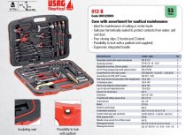 (012 B-Case)-Empty Case for USAG 53pc Nautical Tool Set (Freight)