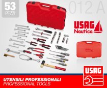 (012 B-Case)-Empty Case for USAG 53pc Nautical Tool Set (Freight)