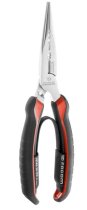 (183AE.20CPE) -Half Round Long Snipe Nose Plier w/wire stripper