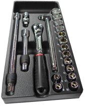 (MOD.JL2) -3/8" Drive Metric Tool Module (8-22mm)(w/JL.171)