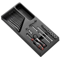 (MOD.R161-26)-1/4″ Drive Metric Tool Module w/R.161B (36pc)