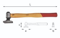 (862D.60)-Autobody-Flat Dresser Hammer (USAG)