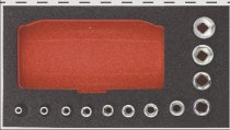 (MODM.RU12)-1/4" Drive Fractional Socket Set (12pc)(USAG)