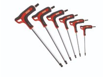 (84HGTS.SE6)-6pc HD P-Handle Ball Tip Hex Key Set (2.5-8mm)(USAG