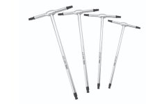 (89TSTX/SE4)-4pc T-Handle Spherical Tip Torx Key Set (USAG)
