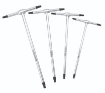 (89TSTX/SE4)-4pc T-Handle Spherical Tip Torx Key Set (USAG)