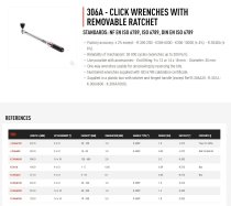 (S.306A350)-1/2" Drive Torque Wrench (70-350nm)(USAG)