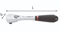 (RL.161) -1/4" Drive Pear Head Ratchet (USAG)