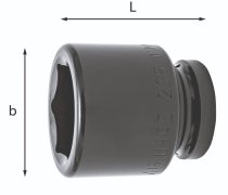 (NM.46A) -1" Drive 6pt Impact Socket-46mm (USAG)
