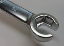 (43.17x19) -Flanged Flare-Nut Wrench-17x19mm (USAG)