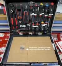 (002 JMP-blem) - 174pc Maintenance Tool Case Set (Fractional) (USAG) (Freight)