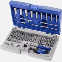 (E030707)(R.420MUE) - Expert/Facom 1/4″ Drive Metric/Fractional Tool Set (73pc) (2 left at this price)