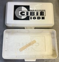(CIB-95-01-14) Cibie Auxiliary Light ″Stone Shields″ (for Series 95 fog and driving lights)- NOS (2 available)