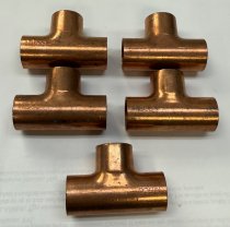 Copper Fitting (3/4″) - 3/4x3/4x3/4 Tee (NIBCO) (2 lots available)
