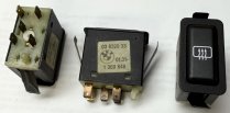 (61311376444) - Heated Rear Window Switch-735i (85-87), Z3 (96-3/99) (alt 61311369848) (3 available)