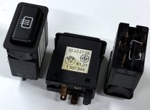 (61311380351)-Rear Window Defroster Switch-5 Series E28 (-8/81) & 3 series E30 (-8/86) (Euro models) (alt-61311367343)