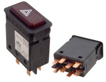 (61311367341) - Hazard Switch-318i/325e/325i, M3 (84-91) (alt-61311357340 & 61311380347) (2 available)