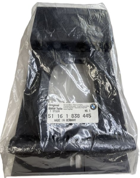 (51161838445)-Plastic Shift Surround - 2002/2002tii (74-76) (non-AC) (Genuine BMW) (1 available)