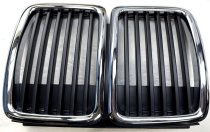 (51131884350)-Center Grill - 318i/325e/325i/325ix (84-91) (Genuine BMW) (1 available)