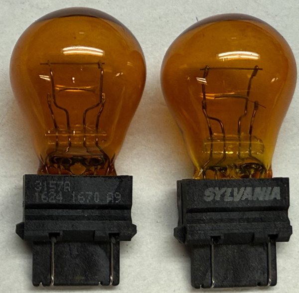 (3157NA)-Sylvania 3157A Long Life Mini Bulb, 2 Pack (multiple appications & vehicles) (1 pair available)