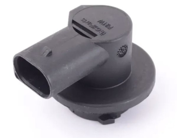 (63138380211)-Turn Signal Bulb Socket (front with Amber lense) - 323i/325i/328i/330i/M3 (99-06,E46) (1 available)
