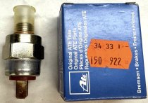 (34331150922)-Brake Pressure Switch (Top of DS Regulator) - E28, E23, E24, E31, 750i (88-94) (ATE brand=original BMW) (3 available)