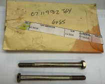 (07119912364)-Hex Bolt with Washer - M6x85 (M3 oil pan) (Genuine BMW) (2 available)