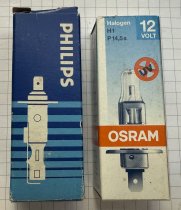 (H1-55w)-Halogen Bulb (H-1, 55w) (Osram) (Philips 12311) (2 available)