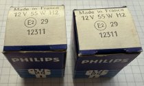 (H2-55w) - Halogen Bulb (H-2, 55w) (Philips/France) (2 available)