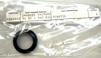(51211865246)-Door Lock Trim Ring (″rosette″)-320i (77-83), 318/325 (84-91), 5 series (82-88) (Genuine BMW) (1 available)