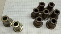 (12311268434)-Alternator Bracket Bushing Spacer Sleeve (25mm) (Bosch) (surface rust) (7 available)