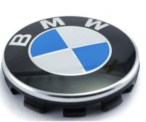 (36136783536)-Wheel Cap with Emblem (68mm) (alt-36131180419) - fits most BMW's (Genuine BMW) (2 available)