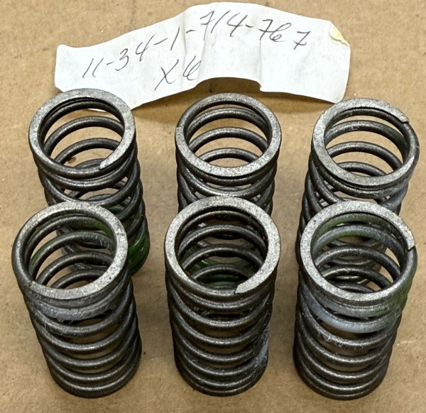 (11341714767)-Valve Spring (21.2mm) -Inner-535i (9/86-93), 635i (88-89), 735i (88-92) (Genuine BMW) (6 available, must buy all 6)