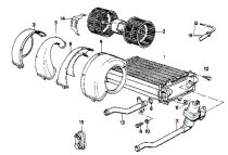 (64111386706)-Heater Valve-318/325/M3 (84-93, E30) (use with "772" heater core, "plastic inlet") (alt-64111468114) (Genuine BMW)(1 available)